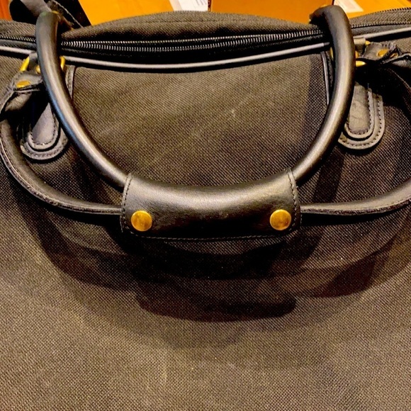 Vintage Y2K Coach canvas & leather large messenger Briefcase - Picture 8 of 8